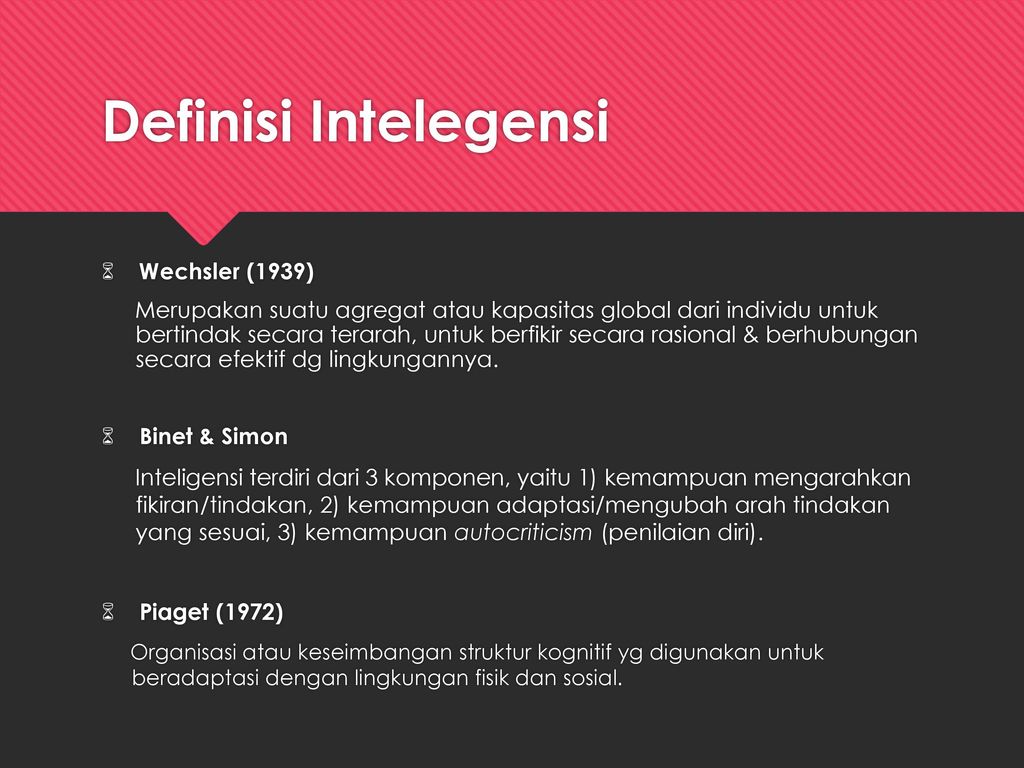 INTELEGENSI Ika Fitria M. Psi. ppt download